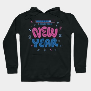 New Year Loading New Years Eve Gaming Outfit Hoodie